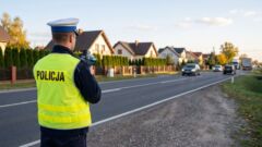 128 km/h w terenie zabudowanym. Mandat dla motocyklisty